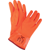 Polar Grip&reg; 23-700 Gloves, 9/Large, PVC Coating, Nylon Shell R.M.G. Prévention
