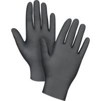 Medical Grade Disposable Gloves, Small, Nitrile, 6-mil, Powder-Free, Black, Class 2 R.M.G. Prévention