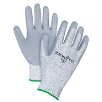 Gants &eacute;lastiques sans coutures r&eacute;sistants &agrave; la coupe, Taille Moyen/8, Calibre 13, Rev&ecirc;tement Nitrile, Enveloppe en PEHP, ANSI/ISEA 105 niveau 2/EN 388 niveau 3 R.M.G. Prévention