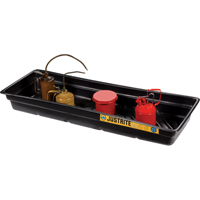 EcoPolyBlend Spill Tray, 46" L x 16" W x 5.5" H, 12 gal. Spill Capacity R.M.G. Prévention