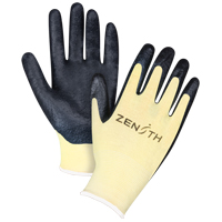 Gants r&eacute;sistants &agrave; la coupe avec prise sup&eacute;rieure, Taille 12/3T-Grand, Calibre 13, Rev&ecirc;tement Mousse de nitrile, Enveloppe en Aramide, ANSI/ISEA 105 niveau 3/EN 388 niveau 5 R.M.G. Prévention