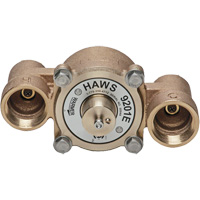 Vannes de m&eacute;lange thermostatique, 31 gal./min R.M.G. Prévention