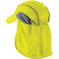 Chapeaux de refroidissement avec voiles pour le cou Chill-Its 6650, Lime haute visibilit&eacute; R.M.G. Prévention