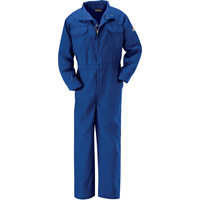 Flame-Resistant Premium Coveralls, Size 38, Royal Blue, 5.1 cal/cm² R.M.G. Prévention