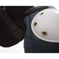 Flexible Knee Pads, Hook and Loop Style, Plastic Caps, Foam Pads R.M.G. Prévention