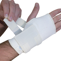 Ambidextrous Wrist Supports, Cotton/Elastic, Small R.M.G. Prévention