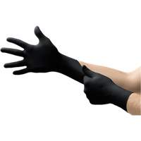 MidKnight&reg; Exam Gloves, X-Large, Nitrile, 4.7-mil, Powder-Free, Black, Class 2 R.M.G. Prévention