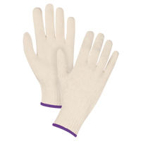 Gants en tricot d'usage standard, Poly/coton, Calibre 7, T-petit R.M.G. Prévention