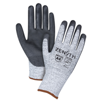 Gants &eacute;lastiques sans coutures r&eacute;sistants &agrave; la coupe, Taille Grand/9, Calibre 13, Rev&ecirc;tement Polyur&eacute;thane, Enveloppe en PEHP, ANSI/ISEA 105 niveau 4/EN 388 niveau 5 R.M.G. Prévention