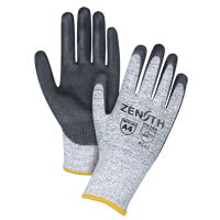 Gants &eacute;lastiques sans coutures r&eacute;sistants &agrave; la coupe, Taille 2T-Grand/11, Calibre 13, Rev&ecirc;tement Polyur&eacute;thane, Enveloppe en PEHP, ANSI/ISEA 105 niveau 4/EN 388 niveau 5 R.M.G. Prévention