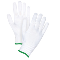 Gants tricot&eacute;s sans couture, Polyester, Calibre 10, Moyen R.M.G. Prévention