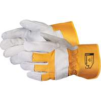 Gants dajusteur pour lhiver Endura, Taille unique, Paume en Cuir de vache refendu, Doublure en Molleton de mousse R.M.G. Prévention