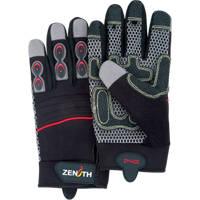 Gants pour m&eacute;canicien ZM400 de premi&egrave;re qualit&eacute;, Paume Synth&eacute;tique, Taille Moyen R.M.G. Prévention