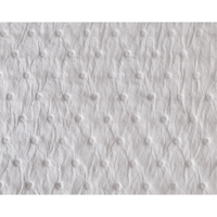 Feuilles absorbantes en fibres fines de premi&egrave;re qualit&eacute;, Huile seulement, 15" x 17", 25 gal. d'absorption R.M.G. Prévention