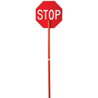 Traffic Control Sign Plastic Handle R.M.G. Prévention