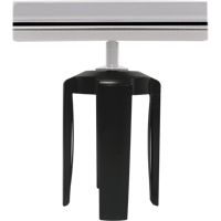 Tensabarrier&reg; Sign Bracket with Adapter, Black R.M.G. Prévention