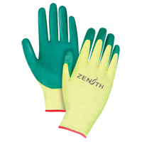 Gants de premi&egrave;re qualit&eacute; ZX-3, 7/Petit, R&ecirc;vetement Nitrile, Calibre 15, Enveloppe en Nylon R.M.G. Prévention
