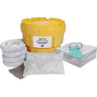 Premium Spill Kit, Oil Only, Overpack/Salvage Drum, 20 US gal. Absorbancy R.M.G. Prévention
