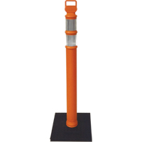 Ez-Grab Delineator Posts, 42" H, Orange R.M.G. Prévention