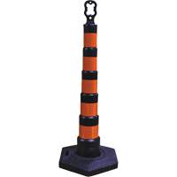 Grip N Go Trim Line Channelizers, 49" High, Black R.M.G. Prévention