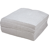 Premium Bonded Sorbent Pads, Oil Only, 15" x 18", 30 gal. Absorbancy R.M.G. Prévention
