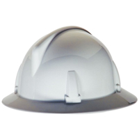 Casque de s&eacute;curit&eacute; &agrave; bordure compl&egrave;te, R&eacute;pond aux normes CSA type 1, Suspension Rochet, Non ventil&eacute; R.M.G. Prévention