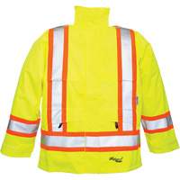 Manteaux 300 deniers Professional Journeyman, Polyester, Petit, Jaune lime haute visibilit&eacute; R.M.G. Prévention