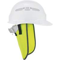 Pare-soleil de cou pour casque de protection GloWear 8006, Vert lime haute visibilit&eacute; R.M.G. Prévention