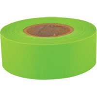 Ruban de signalisation Sub-Zero, 1,2" la x 150' lo, Lime fluorescent R.M.G. Prévention