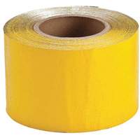 Temporary Pavement Marking Tape, 4" x 150', Vinyl, Yellow R.M.G. Prévention