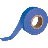 Flagging Tape, 1.188" W x 150' L, Blue R.M.G. Prévention
