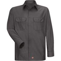 Long Sleeve Ripstop Shirt, Men's, 3X-Large, Charcoal R.M.G. Prévention