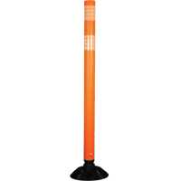 Impact Resistant Delineator, 36" H, Orange R.M.G. Prévention