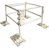 Syst&egrave;me RoofGuard classique - Trousse pour trappe, Aluminium, 48" la x 48" lo x 42" ha R.M.G. Prévention