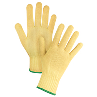 Gants tricot&eacute;s sans couture, Taille Moyen/8, Calibre 7, Enveloppe en Kevlar, ASTM ANSI niveau A2/EN 388 niveau 3 R.M.G. Prévention