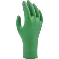 Gants biod&eacute;gradables 6110PF, T-petit, Nitrile, 4 mils, Sans poudre, Vert R.M.G. Prévention