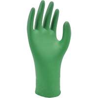 Gants biod&eacute;gradables 6110PF, T-petit, Nitrile, 4 mils, Sans poudre, Vert R.M.G. Prévention