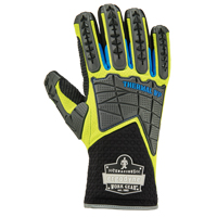 ProFlex&reg; Performance Dorsal Impact-Reducing Gloves + Thermal WP, Small, Suede Palm, Safety Cuff R.M.G. Prévention