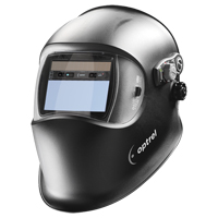 E684 Welding Helmets, 3.94" L x 1.97" W View Area, 4/9 - 13/4/5 - 9 Shade Range, Black R.M.G. Prévention