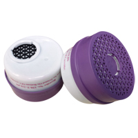 Respirator Cartridge, Combination Gas/Vapour Cartridge and Particulate Filter, Acid Gas/Chlorine Gas/P100 Filter R.M.G. Prévention