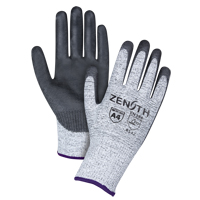 Gants &eacute;lastiques sans coutures r&eacute;sistants &agrave; la coupe, Taille 6/T-petit, Calibre 13, Rev&ecirc;tement Polyur&eacute;thane, Enveloppe en PEHP, ANSI/ISEA 105 niveau 4/EN 388 niveau 5 R.M.G. Prévention