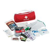 Trousse de premiers soins pour auto Dynamic, Dispositif m&eacute;dical Classe 1, Sac en nylon R.M.G. Prévention