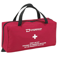 Trousse de premiers soins de luxe pour la maison Dynamic, Dispositif m&eacute;dical Classe 1, Sac en nylon R.M.G. Prévention