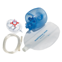 Dynamic Manual Resuscitator, Single Use Faceshield, Class 1 R.M.G. Prévention