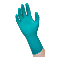 93-260 Chemical Resistant Disposable Gloves, X-Small, Neoprene/Nitrile, 7.8-mil, Powder-Free, Green R.M.G. Prévention