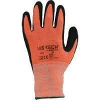 Gants r&eacute;sistant aux coupures Vis-Tech Y9294, Taille 6/T-petit, Calibre 13, Rev&ecirc;tement Polyur&eacute;thane, Enveloppe en Acier inoxydable, ANSI/ISEA 105 niveau 4 R.M.G. Prévention