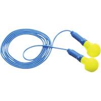 E-A-R Push-Ins Earplugs, Corded, Pair - Polybag, 28/23 dB NRR, One-Size R.M.G. Prévention