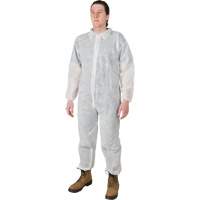 Coveralls, 3X-Large, White, Polypropylene R.M.G. Prévention