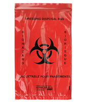Dynamic Hazardous Waste Bags, Bio-Hazard, 9" L x 6" W, 2.0 mils R.M.G. Prévention