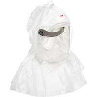 Cagoule Versaflo avec coiffe int&eacute;gr&eacute;e, Grand/Moyen, Coiffe souple, Bavette Simple R.M.G. Prévention